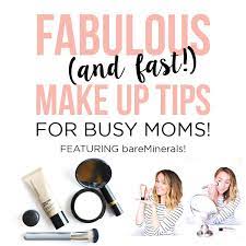 fast makeup tips for busy moms