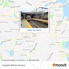 how to get to ruggles station in boston