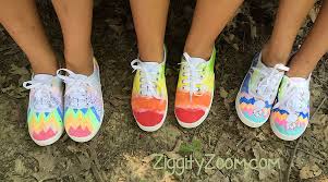 I have always seen customized painted shoes made by other people that i wanted to make my own. Fun And Fabulous Diy Shoes Ziggity Zoom Family