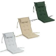 outdoor high back luxury chair cushion