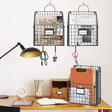 Hanging Wall File Organizer Metal Wall