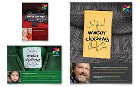 winter clothing drive designs to