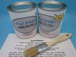 Whitewall Rubber Tire Paint Kit