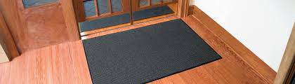 how to clean a rubber backed carpet mat