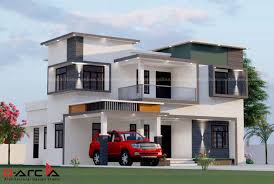 Comely 2000 Sq Ft Duplex Home Design