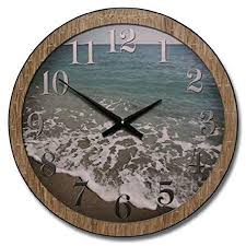 440 beach wall clocks ideas rectangle