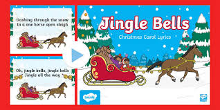 And has viewed by 1980 users. Jingle Bell Lyrics For Kids Powerpoint Teacher Made