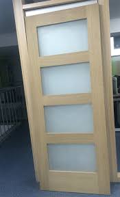 China Best Wood Room Door Glass Panel