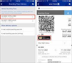 Airline Boarding Passes On Your Iphone