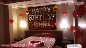 You are downloading 19 awesome room decoration for birthday surprise birthday room decorations hotel room decoration birthday room surprise. Birthday Surprise Room Decoration For Husband At Home Romantic Decor Youtube