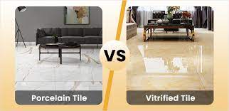 porcelain tile vs vitrified tile a