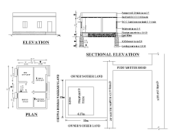 Single Bhk East Facing Small House Plan