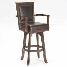 Randle 30 inch swivel bar stool with arms rc willey furniture store. Hillsdale Ambassador 30 Swivel Arm Bar Stool In Rich Cherry 6124 830
