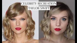 celebrity makeup recreation taylor