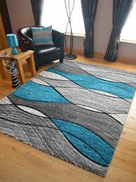 teal blue mat rug runner modern carpet