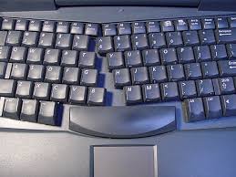 The set of keys on a computer or typewriter that you press in order to make it work : Definition Of Computer Keyboard Pcmag