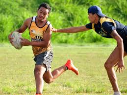 touch rugby finals for men cook
