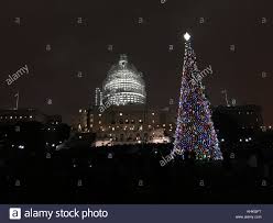 The U S Capitol Christmas Tree Lighting Ceremony Took Place