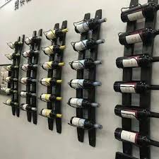 European Retro Wall Hanging Wine Rack