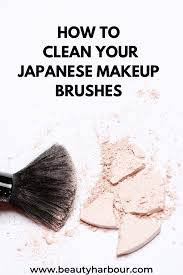 to clean your anese makeup brushes