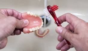 At the end of the day the product simply washes off your false teeth. What Is The Best Way To Clean Dentures Houston Dentist