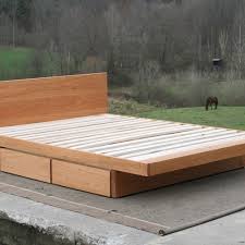 Ndrsv01 Solid Hardwood Platform Bed