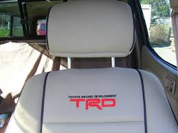 Trd Logo On Seatcovers Tacoma World