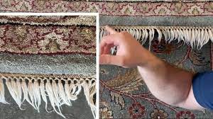 fringe damage and tea dye omaha s rug