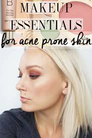 makeup essentials for acne e skin