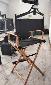 rose gold makeup artist chair with free