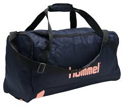 Travel duffel weekend shoulder luggage bag sports gym carry bag camoflage/pinktop rated seller. Hummel Action Sports Bag Marine Dusty Pink Hummel Net