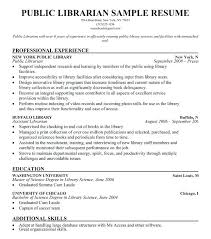 Librarian Resume Technical Skills Example Template Sample School
