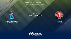Karagümrük'ün tek sayısını ise 71. Live Trabzonspor Fatih La 37e Journee De Super Lig 2020 2021 24 4