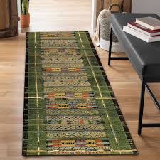 liora manne marina tribal stripe indoor outdoor rug green 6 6 x 9 4