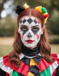 woman harlequin halloween costume fancy