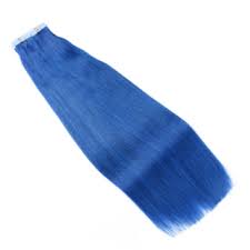 What are the best hair extensions for thin hair? 10 X Tape In Blue Hair Extensions 2 5g Novon Extentions Friseurbedarf Friseureinrichtung Haar Profi 16 54