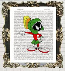 marvin the martian from looney tunes