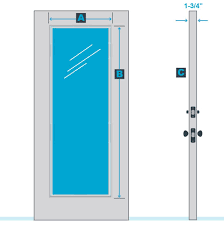 Door Glass Sidelight Measurement