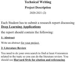 solved text technical writing project