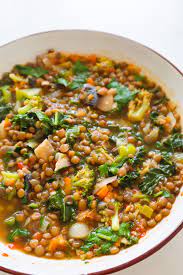 easy lentil vegetable soup homemade