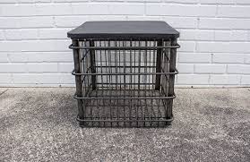 Wire Basket Coffee Table Small Ampa