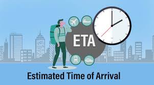 estimated time of arrival