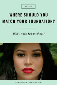 the best place to match your foundation