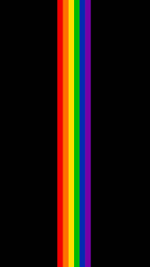 vertical rainbow lgbt phone