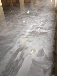 what is a metallic epoxy floor coating