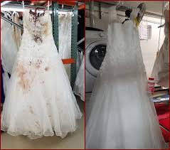 wedding gown cleaning