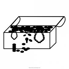 Free coloring sheets to print and download. Treasure Chest Coloring Pages Clipart Full Size Clipart 2988696 Pinclipart