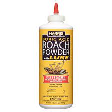 boric acid indoor roach