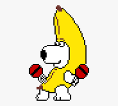 Pixel Clipart Banana Family Guy Minecraft Pixel Art