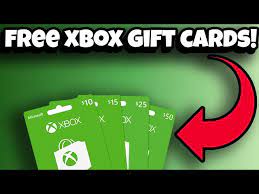 how i get my xbox gift cards for free